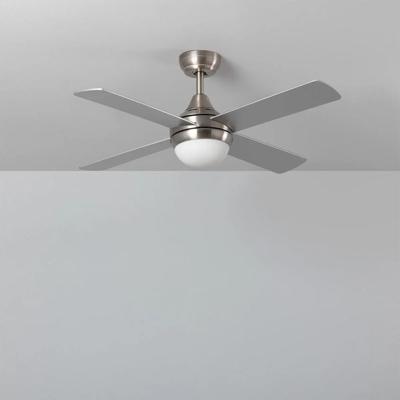 Plafondventilator Smart WiFi Nikkel 110cm Motor AC nikkel zilver