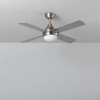 Plafondventilator Smart WiFi Nikkel 110cm Motor AC nikkel zilver Plafondventilator Smart WiFi Nikkel 110cm Motor AC nikkel zilver