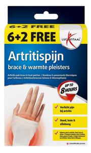 Lucovitaal Artritis warmte pleister (8 st)