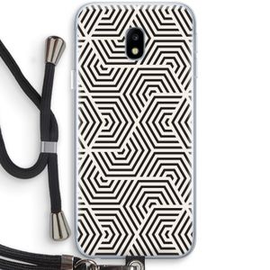 Magic pattern: Samsung Galaxy J3 (2017) Transparant Hoesje met koord