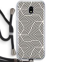 Magic pattern: Samsung Galaxy J3 (2017) Transparant Hoesje met koord