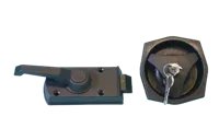 Ocs Zeshoekig Deurslot met Hendel, Links 25-35mm