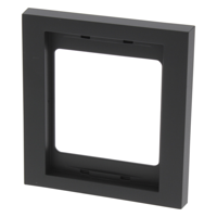 Berker K1 Afdekraam | Inbouw | 1-voudig | Antraciet - 66.022.21