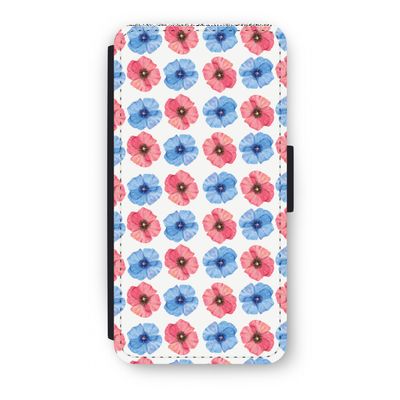 Klaproosjes: iPhone 7 Plus Flip Hoesje
