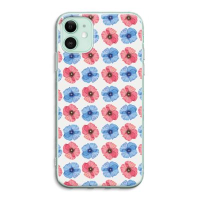 Klaproosjes: iPhone 11 Transparant Hoesje