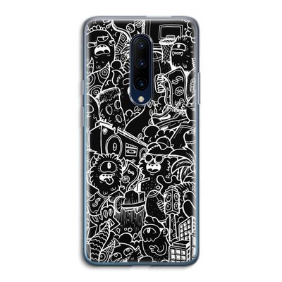 Vexx Black City : OnePlus 7 Pro Transparant Hoesje