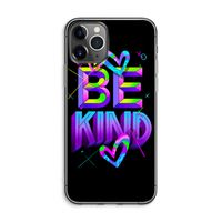 Be Kind: iPhone 11 Pro Max Transparant Hoesje