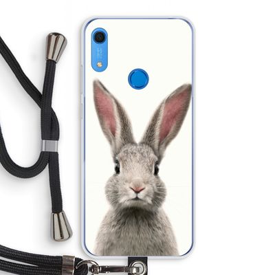Daisy: Huawei Y6s Transparant Hoesje met koord