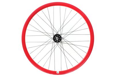 Weinmann DP18 Fixed Gear Voorwiel - Rood Weinmann DP18 Fixed Gear Voorwiel - Rood