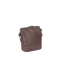 Justified Bags Keizer Flapover Small Brown - thumbnail