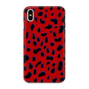 Red Leopard: iPhone X Tough Case