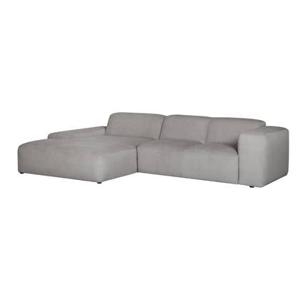 by fonQ Wonder 4-zitshoekbank met Chaise Longue Links - Rib