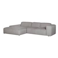 by fonQ Wonder 4-zitshoekbank met Chaise Longue Links - Rib by fonQ Wonder 4-zitshoekbank met Chaise Longue Links - Rib