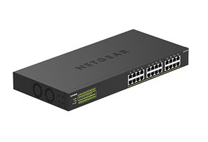 NETGEAR GS324PP Unmanaged Gigabit Ethernet (10/100/1000) Power over Ethernet (PoE) Zwart