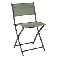 Home Deco Factory camping buiten klapstoel - aluminium - groen - L46 x B50 x H80 cm Home Deco Factory camping buiten klapstoel - aluminium - groen - L46 x B50 x H80 cm
