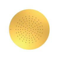 Hoofddouche Tres Exclusive | 38 cm | Rond | 24k Goud glans
