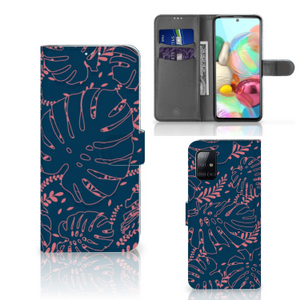 Samsung Galaxy A71 Hoesje Palm Leaves