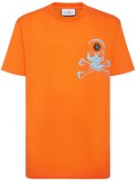 Philipp Plein t-shirt en coton à logo imprimé - Orange - thumbnail