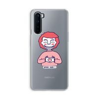 Hartje: OnePlus Nord Transparant Hoesje