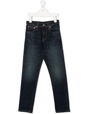 POLO RALPH LAUREN KIDS jean slim classique - Bleu