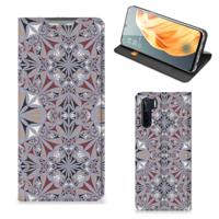 OPPO Reno3 | A91 | Standcase | Flower Tiles