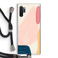 Saturday Flow: Samsung Galaxy Note 10 Plus Transparant Hoesje met koord