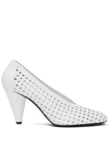 Proenza Schouler escarpins à design perforé 85 mm - Blanc