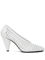 Proenza Schouler escarpins à design perforé 85 mm - Blanc