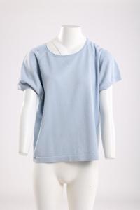 Nukus Anita Top Lurex Nks01085 T-shirt Korte Mouw 265 Ice
