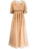 Jenny Packham robe longue Parisa brodée de sequins - Or - thumbnail