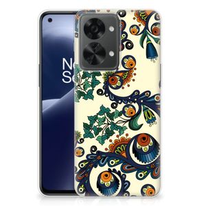 Siliconen Hoesje OnePlus Nord 2T Barok Flower