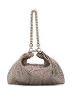 Jimmy Choo pochette Callie à ornements en cristal - Tons neutres