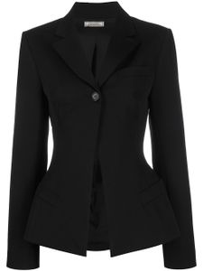 Nina Ricci blazer à design structuré - Noir