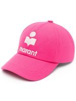 ISABEL MARANT casquette Tyron à logo brodé - Rose - thumbnail