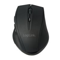 LogiLink ID0032A Muis Bluetooth Laser Zwart 5 Toetsen 1600 dpi Geïntegreerd scrollwiel - thumbnail