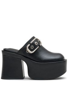 Marc Jacobs portefeuille The J Marc en cuir - Noir