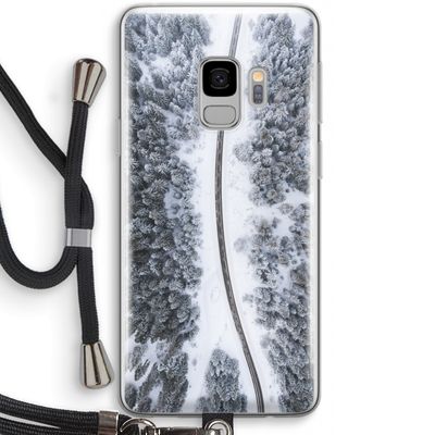 Snøfall: Samsung Galaxy S9 Transparant Hoesje met koord