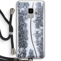 Snøfall: Samsung Galaxy S9 Transparant Hoesje met koord