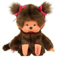 Peluche Scimmia - BANDAI - The Original Girl Peluche - Monchhichi - 20 cm