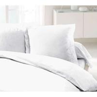 LOVELY HOME Set van 2 kussenslopen 100% katoen 63x63 cm wit