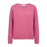 FreeQuent - Roze | Dames | Trui | Roze | XXL | regular | Kamst mode
