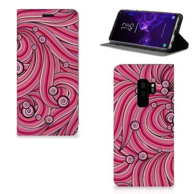 Samsung Galaxy S9 Plus | Bookcase | Swirl Pink