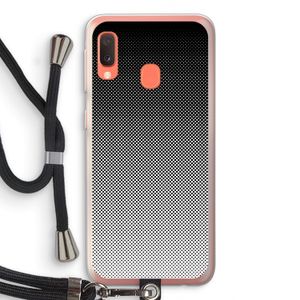 Musketon Halftone: Samsung Galaxy A20e Transparant Hoesje met koord