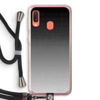 Musketon Halftone: Samsung Galaxy A20e Transparant Hoesje met koord