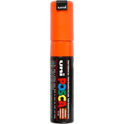 Uni-Posca Posca marker, afm pc-8k, lijndikte 8 mm, breed, oranje, 1 stuk