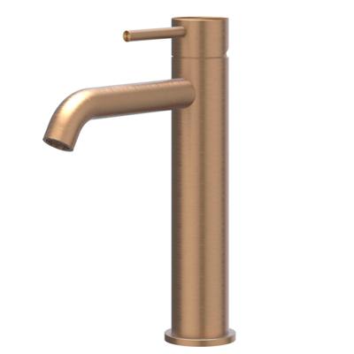 IVY Concord Wastafelmengkraan - opbouw - middelhoog - coldstart - RVS316 - geborsteld mat koper PVD 6100403