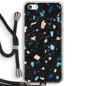 Terrazzo N°11: iPhone 5 / 5S / SE Transparant Hoesje met koord