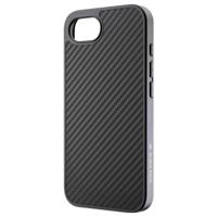 Black Rock Cover Robust Carbon für Apple iPhone 16e, Schwarz Cover Apple iPhone 16e Zwart