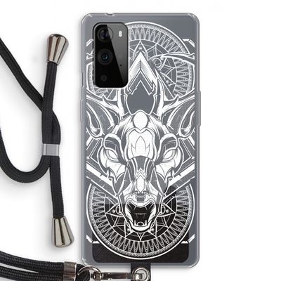 Oh Deer: OnePlus 9 Pro Transparant Hoesje met koord