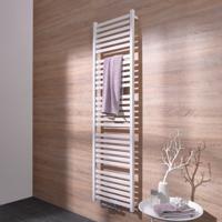 Handdoekradiator HSK Line Aero | 60x180 cm | CV en/of electrische werking | Wit